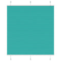 Vidaxl plissé rolgordijn 115x150cm stofbreedte 114,4cm petrol groen