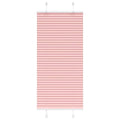 Vidaxl plissé rolgordijn 60x100 cm stofbreedte 59,4 cm polyester roze