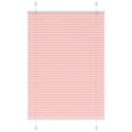 Vidaxl plissé rolgordijn 90x100 cm stofbreedte 89,4 cm polyester roze