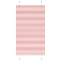 Vidaxl plissé rolgordijn 70x150 cm stofbreedte 69,4 cm polyester roze