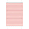 Vidaxl plissé rolgordijn 85x150 cm stofbreedte 84,4 cm polyester roze
