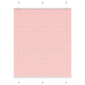 Vidaxl plissé rolgordijn 105x150cm stofbreedte 104,4cm polyester roze