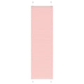 Vidaxl plissé rolgordijn 55x200 cm stofbreedte 54,4 cm polyester roze
