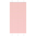 Vidaxl plissé rolgordijn 105x200cm stofbreedte 104,4cm polyester roze