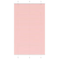 Vidaxl plissé rolgordijn 120x200cm stofbreedte 119,4cm polyester roze