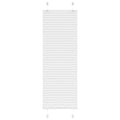 Vidaxl plissé rolgordijn 50x100 cm stofbreedte 49,4 cm polyester wit
