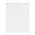 Vidaxl plissé rolgordijn 105x100cm stofbreedte 104,4cm polyester wit