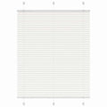Vidaxl plissé rolgordijn 110x100cm stofbreedte 109,4cm polyester wit