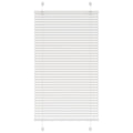 Vidaxl plissé rolgordijn 70x150 cm stofbreedte 69,4 cm polyester wit