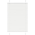 Vidaxl plissé rolgordijn 95x150 cm stofbreedte 94,4 cm polyester wit