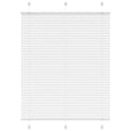 Vidaxl plissé rolgordijn 105x150 cm stofbreedte 104,4cm polyester wit