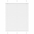 Vidaxl plissé rolgordijn 110x150 cm stofbreedte 109,4cm polyester wit