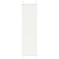 Vidaxl plissé rolgordijn 65x200 cm stofbreedte 64,4 cm polyester wit