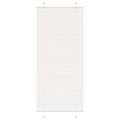 Vidaxl plissé rolgordijn 85x200 cm stofbreedte 84,4 cm polyester wit