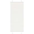 Vidaxl plissé rolgordijn 95x200 cm stofbreedte 94,4 cm polyester wit