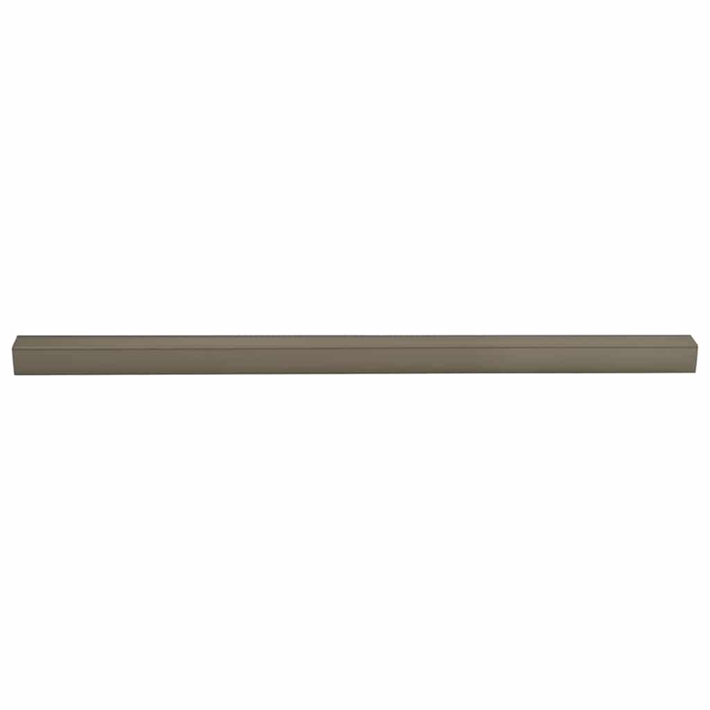 Vidaxl trapprofielen 10 pcs champagne 67 x 3.5 x 3 cm aluminium