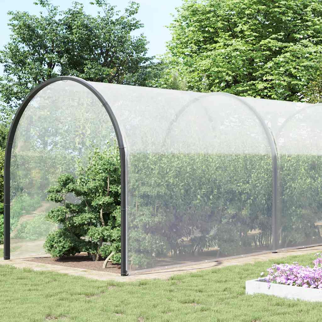 VidaXL transparente Planen mit Segelringen 10 x 10 m aus Polyethylen