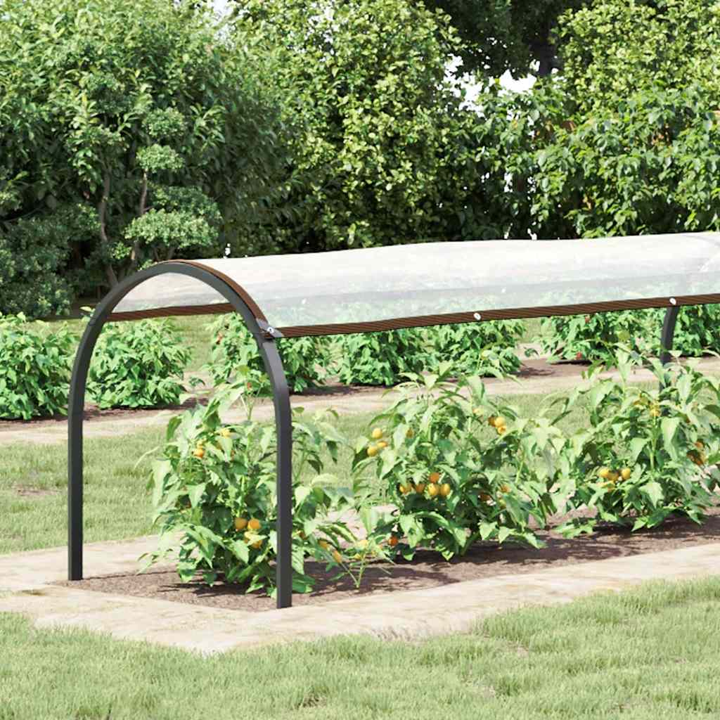 VidaXL Transparente Plane mit Ösen 1x12 m Polyethylen