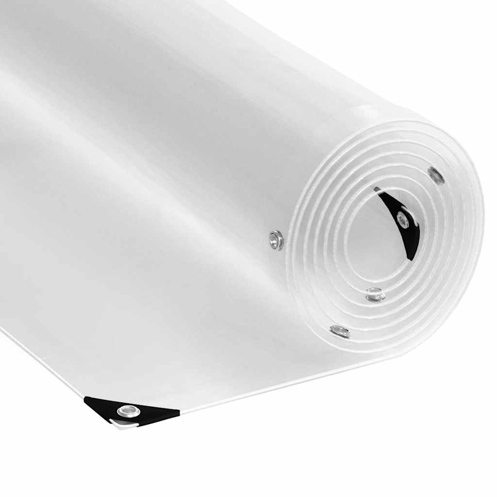 VidaXL Transparente Plane mit Ösen 2x5 m PVC