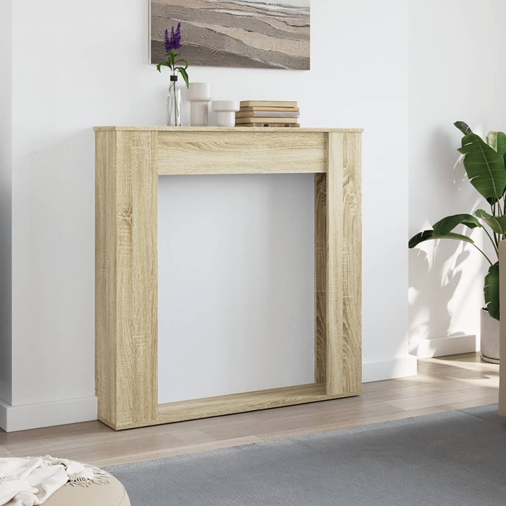 Vidaxl haardombouw 100x20x100 cm bewerkt hout sonoma eikenkleurig