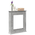 Vidaxl haardombouw 75x20x87,5 cm bewerkt hout betongrijs