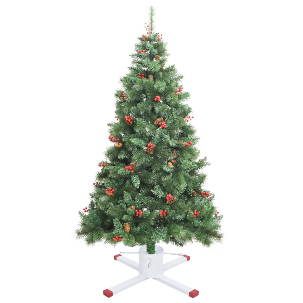 VidaXL Weihnachtsbaumständer 61x61x15,5 cm weiß