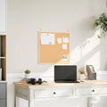 Vidaxl kurkbord met massief grenenhouten frame 60x55 cm