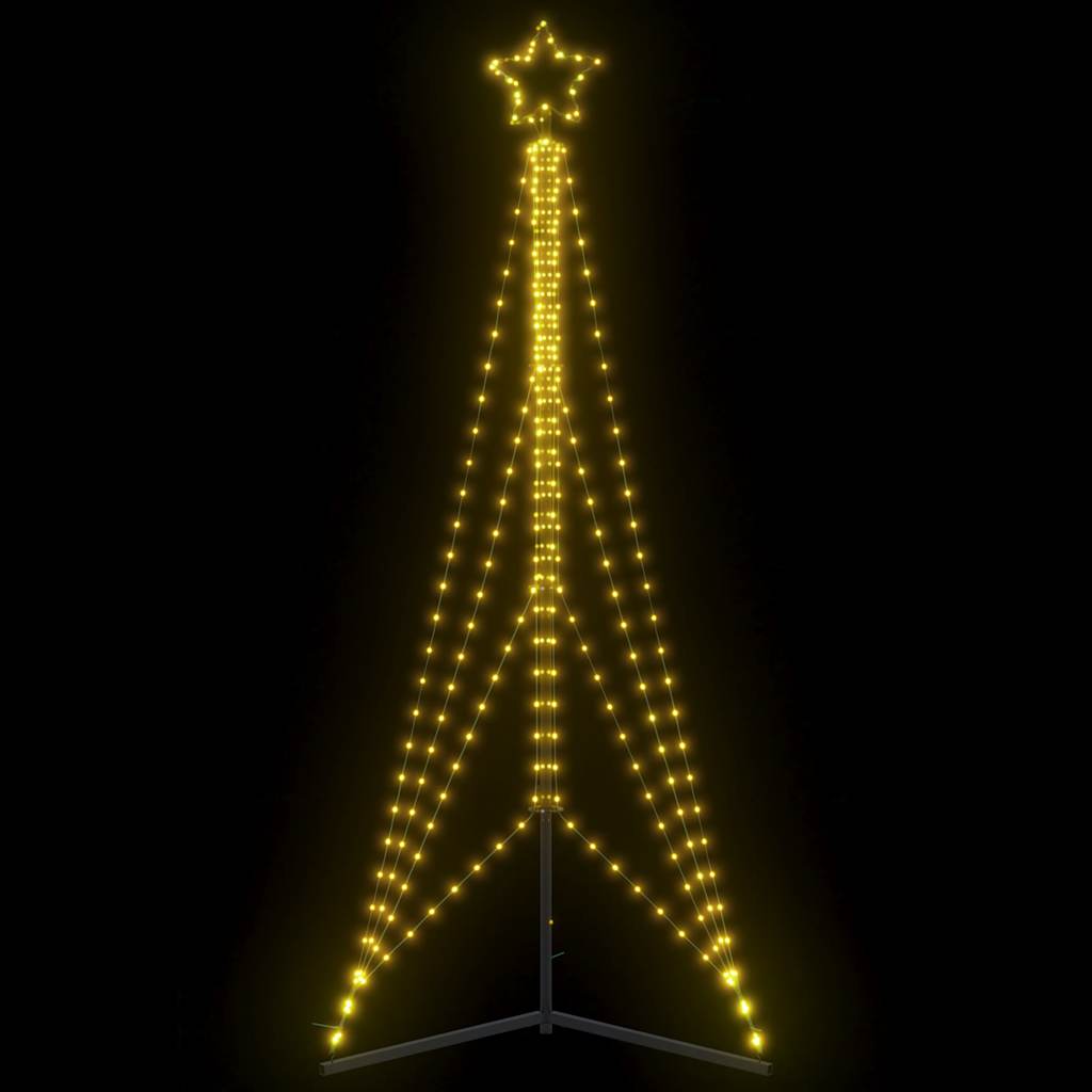 VidaXL LED-Weihnachtsbaum, 483 LEDs, warmweiß, 240 cm