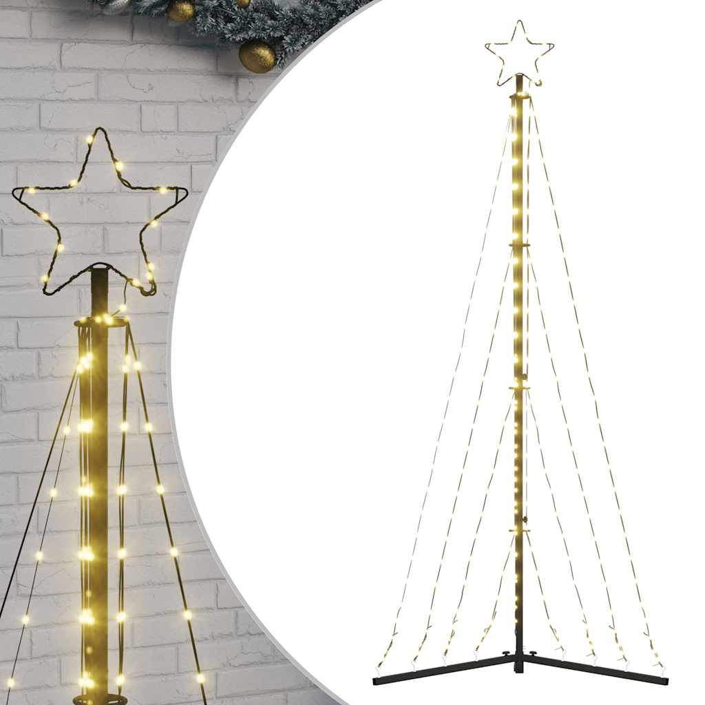 VidaXL LED-Weihnachtsbaum, 339 LEDs, warmweiß, 187 cm