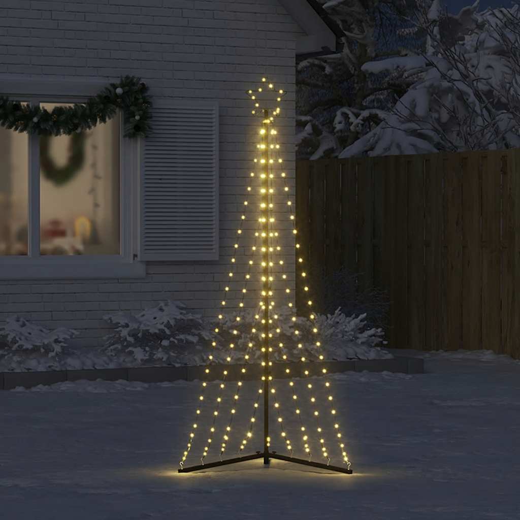 VidaXL LED-Weihnachtsbaum, 339 LEDs, warmweiß, 187 cm
