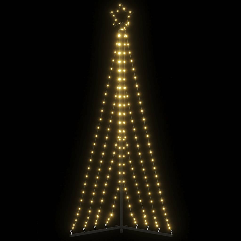 VidaXL LED-Weihnachtsbaum, 339 LEDs, warmweiß, 187 cm
