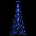 VidaXL LED-Weihnachtsbaum, 339 LEDs, 187 cm, blau