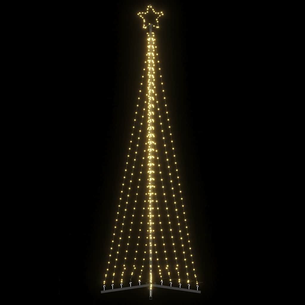 VidaXL LED-Weihnachtsbaum, 495 LEDs, warmweiß, 300,5 cm