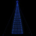 Vidaxl led-kerstboom 1534 leds 500 cm blauw