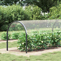 Vidaxl plantenafdekking met zeilringen 2x10 m pvc