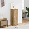 Vidaxl schoenenkast 32x35x92 cm bewerkt hout oud houtkleurig
