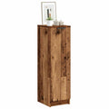 Vidaxl schoenenkast 29,5x35x100,5 cm bewerkt hout oud houtkleurig