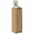 Vidaxl schoenenkast 29,5x35x100,5 cm bewerkt hout artisanaal eiken
