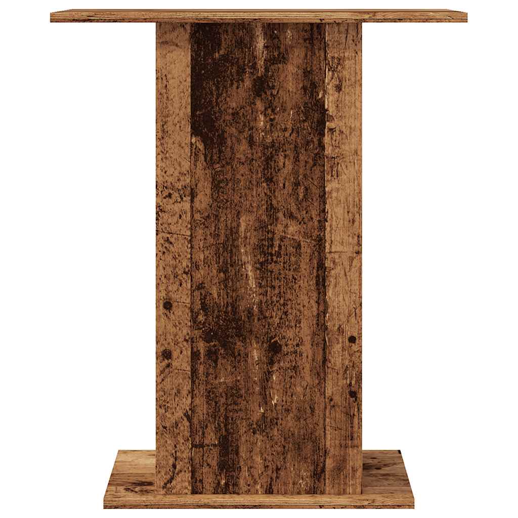Vidaxl aquariumstandaard 36x60,5x72,5 cm bewerkt hout oud houtkleurig