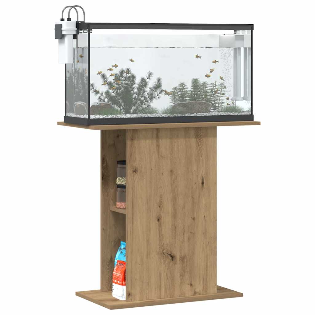Vidaxl aquariumstandaard artisan eikenhout 36x75x72,5 cm