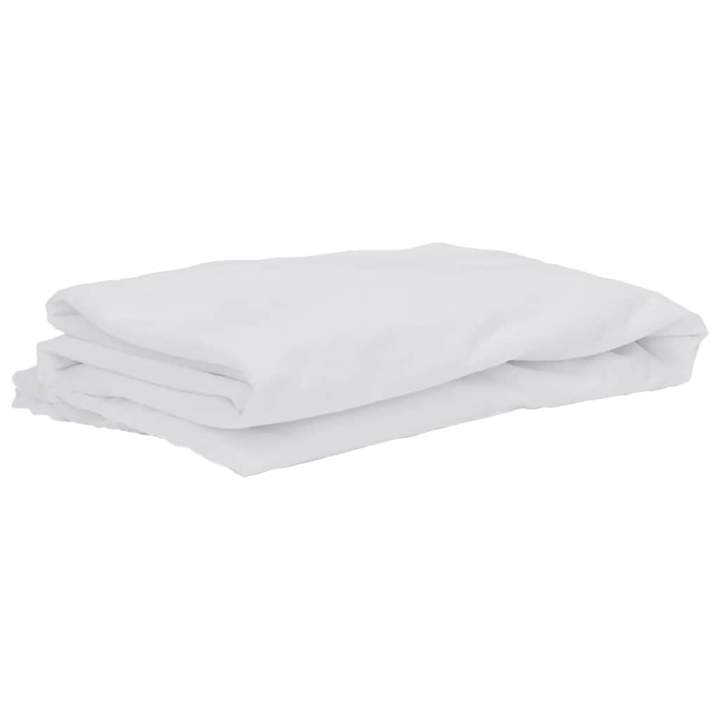 Vidaxl matrasbeschermer waterdicht 160x220 cm wit