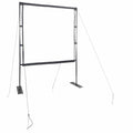 Vidaxl projectiescherm met statieven 89 inch 1:1