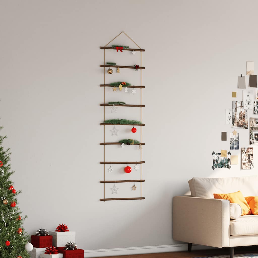 VidaXL Wanddekoration Leiterförmiger Ast 50x150 cm Naturast
