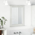 Vidaxl spiegel vigo antiek wit 55,5 x 5 x 70 cm massief grenenhout
