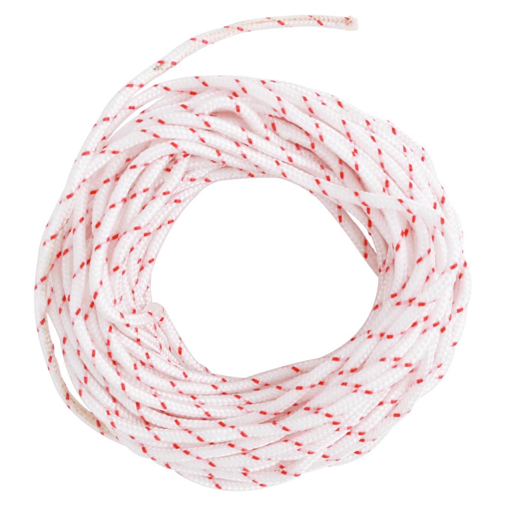 Vidaxl trekkoord startkoord wit en rood ø3 mm 10 m nylon