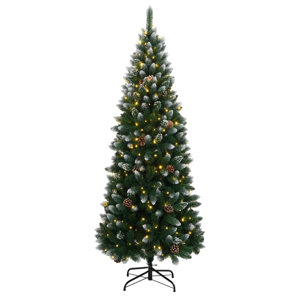 Vidaxl kunstkerstboom met 300 led's 210 cm