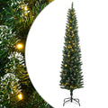 Vidaxl kunstkerstboom smal met 150 led's 150 cm