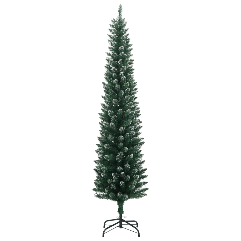 Vidaxl kunstkerstboom smal met 150 led's 150 cm