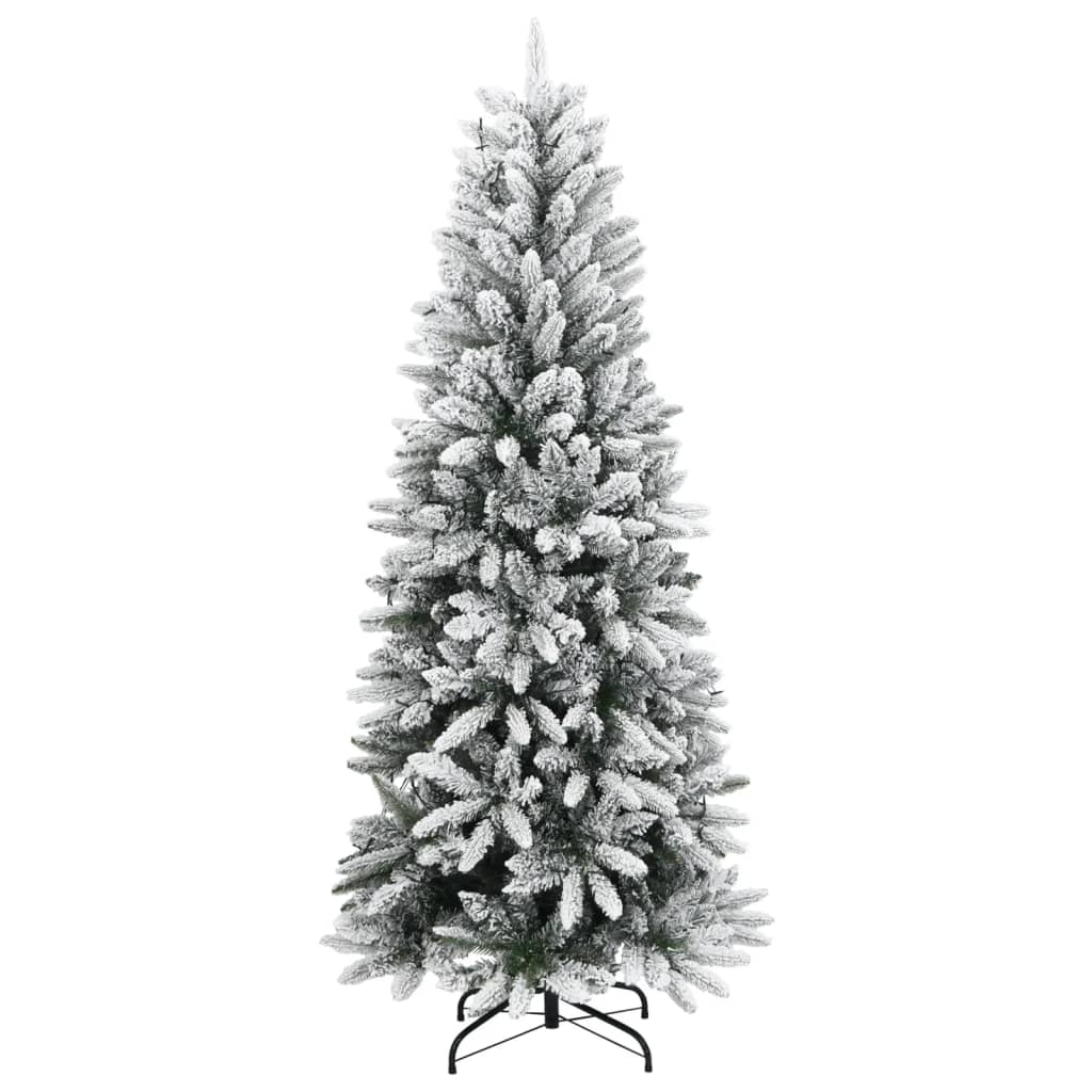 Vidaxl kunstkerstboom met 300 led's en sneeuw 180 cm