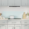 Vidaxl spatschermen keuken 2 st 70x60 cm gehard glas wit